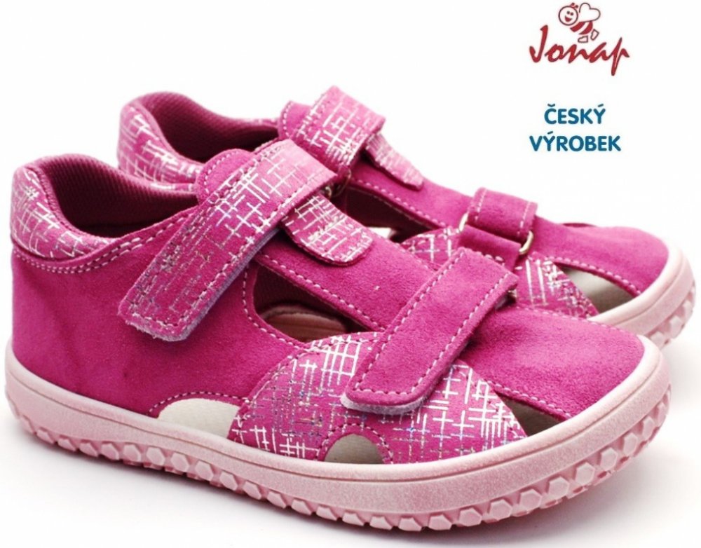 Jonap B8 barefoot sandále sv. růžové | Srovnanicen.cz