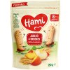 Dětský snack Hami Jablko a broskev dětské sušenky 150 g