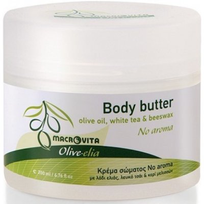 Macrovita tělové máslo Natural olivový olej 200 ml