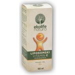 Ekolife Natura Liposomal Vitamin C 500 mg 100 ml Pomeranč – Hledejceny.cz