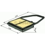 Vzduchový filtr Bosch 1 457 433 322 – Hledejceny.cz
