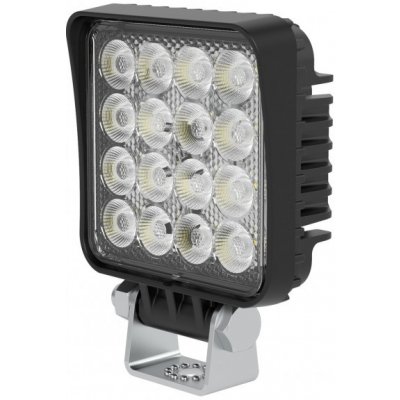 TruckLED LED pracovní reflektor, 16W, 12V/24V, s tlačítkem - Homologace R10 – Zboží Mobilmania