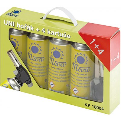 Meva hořák univerzální 360st. 4 kartuše KP18004 KP18004 – Sleviste.cz