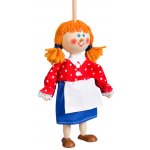 Mašek umělecká výroba Loutka bez nití Mařenka 20 cm – Zboží Dáma