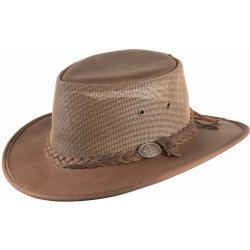Australský klobouk kožený Brandon