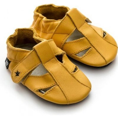 Liliputi Barefoot dětské sandály Liliputi Tiger Paws hnědé – Sleviste.cz