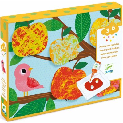 Djeco Malování skleněnými kuličkami Pestrá příroda – Sleviste.cz