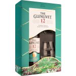 Glenlivet 12y 40% 0,7 l (dárkové balení 2 sklenice) – Hledejceny.cz