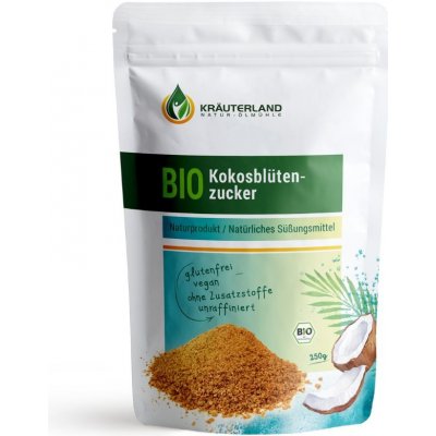 Kräuterland BIO kokosový cukr 250 g – Zboží Mobilmania