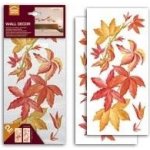 Crearreda Samolepicí dekorace WA S Virginia Crep. 59154 Podzimní listy psího vína 2 archy 15x31 cm – Hledejceny.cz