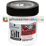 Taft Looks Carbon Force tvarující vláknitá pasta na vlasy 130 ml – Sleviste.cz