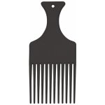 Sibel hřeben na kudrnaté vlasy/afro černý 8418551 – Zboží Dáma