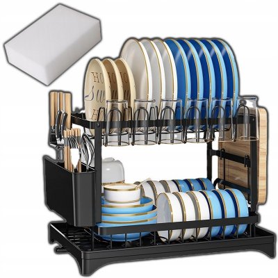 ODKAPÁVAČ NA NÁDOBÍ ODKAPÁVAČ S ODTOKEM DVOUPATROVÝ 29x30x42 + HOUBIČKA – Zbozi.Blesk.cz