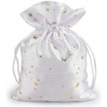Prima-obchod Vánoční dárkový pytlík hvězdy 13x18 cm, barva 1 bílá – Hledejceny.cz