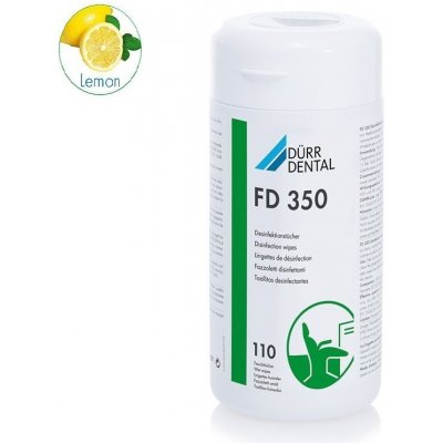 Dürr FD 350 dezinfekční ubrousky citrón, 110 ks – Hledejceny.cz