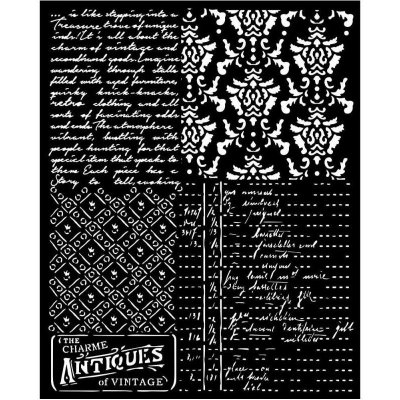 Stamperia Plastová šablona 20x25cm mix vzorů – Zboží Dáma