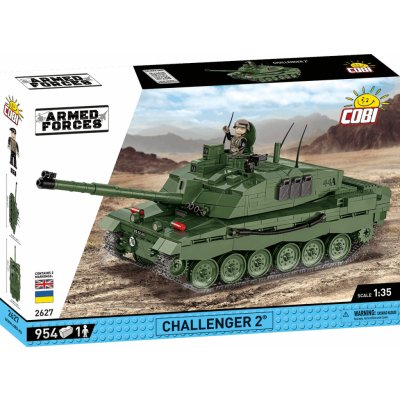 COBI 2627 Armed Forces Britský hlavní bojový tank Challenger II – Zboží Dáma