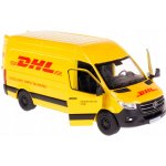 Kinsmart Mercedes-Benz DHL 12,5 cm kov na zpětný chod – Hledejceny.cz
