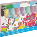 GRAFIX Voskovky Veselí jednorožci 6 ks – Sleviste.cz