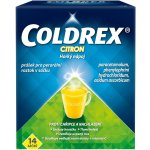 COLDREX HORKÝ NÁPOJ CITRON POR 750MG/10MG/60MG POR PLV SOL SCC 14 I – Zboží Dáma