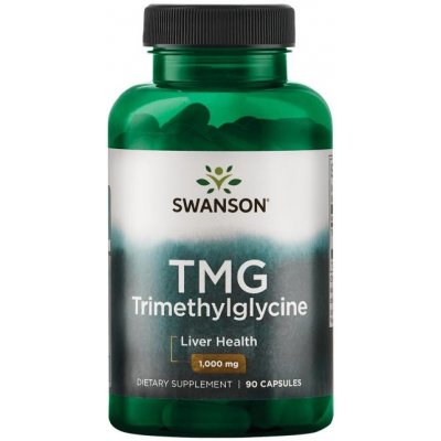 Swanson T mg Trimethylglycin 1000 mg 90 kapslí