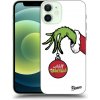 Pouzdro a kryt na mobilní telefon Apple Picasee ULTIMATE CASE MagSafe Apple iPhone 12 mini - Grinch