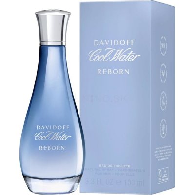 Davidoff Cool Water Woman Reborn toaletní voda dámská 100 ml – Zboží Mobilmania