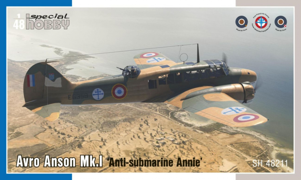Anson Airfix Avro Mk.I Classic Kit letadlo A09191 1:48