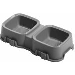 Tontarelli Miska Pet dvojitá grafit 2 x 0,5 l – Zbozi.Blesk.cz