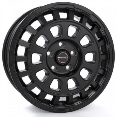 Borbet CW7 7x17 5x108 ET46 matt black – Zboží Mobilmania