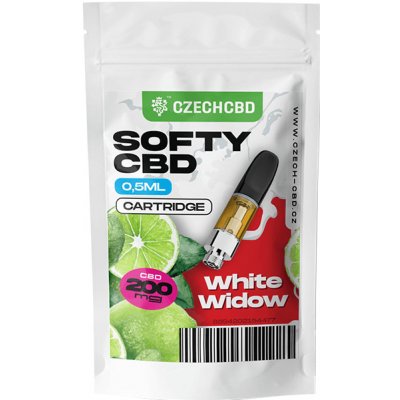Czech CBD Softy CBD cartridge - White Widow 0,5ml