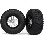 Traxxas kolo 2.2/3.0" disk SCT Split-Spoke černý-saténový pneu KM2 2 – Sleviste.cz