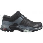 Salomon X Ultra 4 GTX W 412896 dámské nízké nepromokavé trekové boty black/stormy weather – Hledejceny.cz
