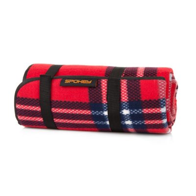 Spokey PICNIC HIGHLAND Pikniková deka s popruhem 130 x 150 cm – Zboží Mobilmania