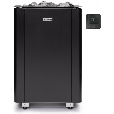 Narvi Ultra Small WiFi 9,0 kW černá – Zbozi.Blesk.cz