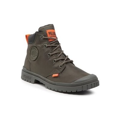 Palladium turistická obuv Pampa Sp20 Cuff Wp+ 76835-325-M olive night – Zboží Mobilmania