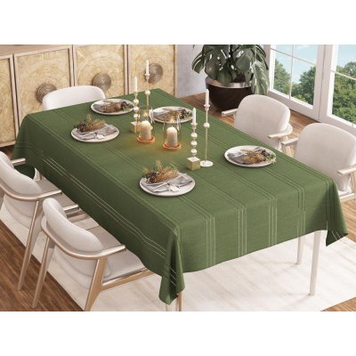 Xpose Ubrus Stripe zelený 120x160 cm – Zboží Dáma