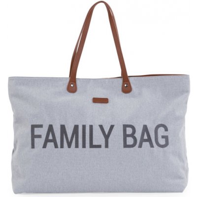 Childhome Cestovní taška Family Bag Canvas Grey – Zboží Dáma