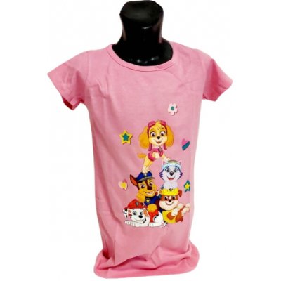 Dívčí noční košile Tlapková patrola II růžová – Sleviste.cz