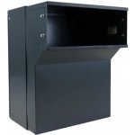 1x poštovní schránka F-046 k zazdění do sloupku - RAL 7016 MAT. - ANTRACIT – Sleviste.cz