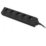 PremiumCord ppa5-03bk 3m 5 zásuvek černý – Sleviste.cz