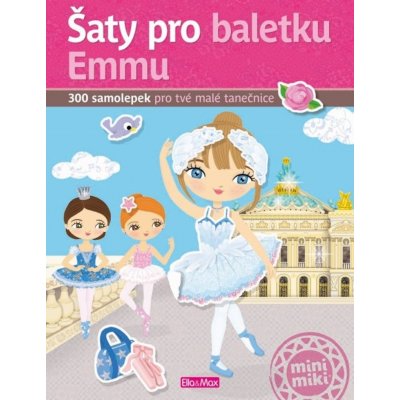 Šaty pro baletku Emmu - kniha samolepek