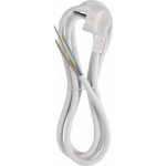 Emos Flexo šňůra PVC 3× 1,0mm2, 2m, bílá S14312 – Zboží Živě