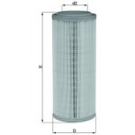 Vzduchový filtr KNECHT 70528518 – Hledejceny.cz