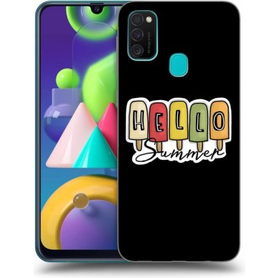 Pouzdro Picasee silikonové Samsung Galaxy M21 M215F - Ice Cream černé – Zboží Mobilmania