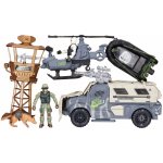WIKY Vojenský set s figurkami a efekty 25 cm – Hledejceny.cz