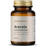 Acerola kapsle extrakt z plodů s 25% vitamínu C 50 kapslí – Hledejceny.cz