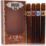 Cuba Blue EDT Blue 35 ml + EDT Yellow 35 ml + EDT Red 35 ml + EDT Orange 35 ml dárková sada – Sleviste.cz