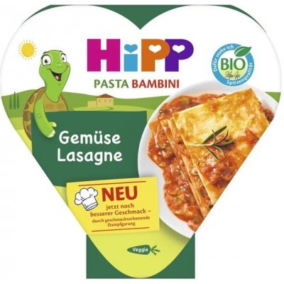 HiPP BIO Zeleninové lasagne 250 g – Zboží Mobilmania