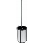 Sapho Omega 104913117 WC štětka válcová černý kartáč chrom – Hledejceny.cz
